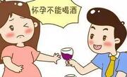 孕妈妈不能喝酒因为会损伤胎儿神经系统
