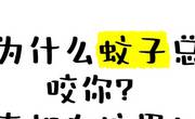 你知道蚊子为什么喜欢咬你吗？